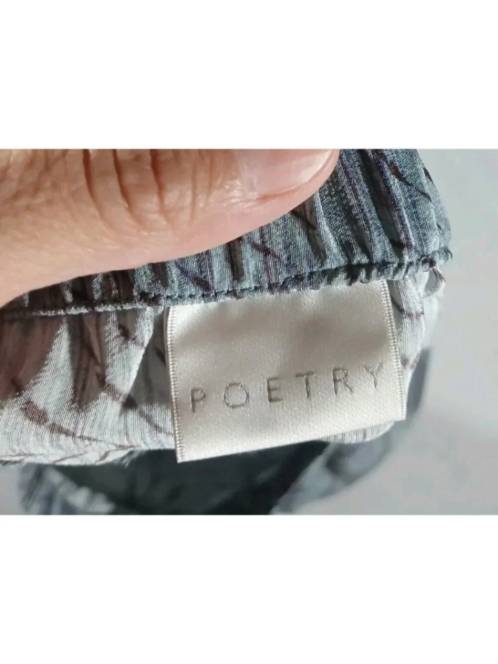 Poetry 100% silk